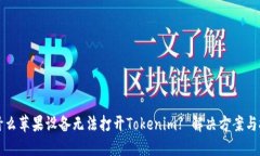 为什么苹果设备无法打开