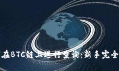 如何在BTC链上进行查询：