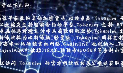 目前，Tokenim 支持的币种包括但不限于以下几种：

1. **比特币（Bitcoin, BTC）** - 作为最早和最知名的加密货币，比特币是 Tokenim 平台上不可或缺的一部分。
2. **以太坊（Ethereum, ETH）** - 以太坊是支持智能合约的平台，Tokenim 支持 ETH 作为交易和支付的主要货币。
3. **瑞波币（Ripple, XRP）** - 瑞波币在快速跨境支付中具有独特的优势，Tokenim 支持它的交易。
4. **莱特币（Litecoin, LTC）** - 莱特币被视为比特币的“轻量版”，Tokenim 同样支持该币种。
5. **Chainlink (LINK)** - 作为一种去中心化的预言机网络，Chainlink 也被纳入 Tokenim 的支持范围。
6. **其他众多山寨币** - 诸如 Cardano（ADA）、波场（TRX）、狗狗币（DOGE）等多种山寨币也可以在 Tokenim 平台进行交易。

具体支持的币种可能会随时间更新，建议访问 Tokenim 的官方网站或相关公告以获取最新信息。
