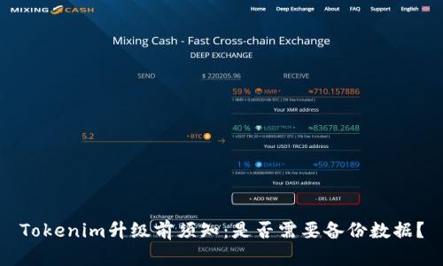 Tokenim升级前须知：是否需要备份数据？