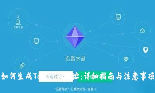 如何生成Tokenim地址：详细指南与注意事项